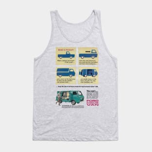 FORD ECONOLINE VAN - advert Tank Top